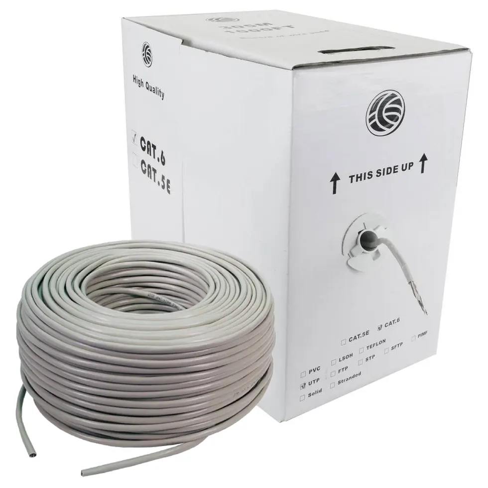 BOBINA CABLE UTP - RED
